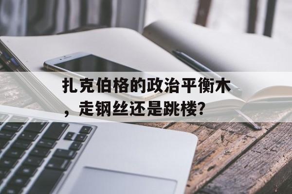 扎克伯格的政治平衡木，走钢丝还是跳楼？