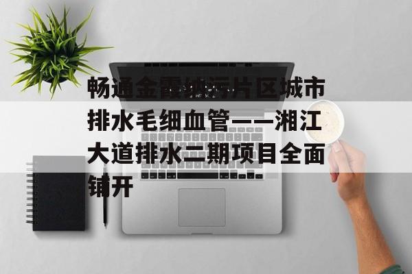 畅通金霞纳污片区城市排水毛细血管——湘江大道排水二期项目全面铺开