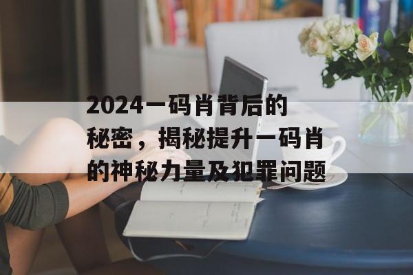 2024一码肖背后的秘密，揭秘提升一码肖的神秘力量及犯罪问题